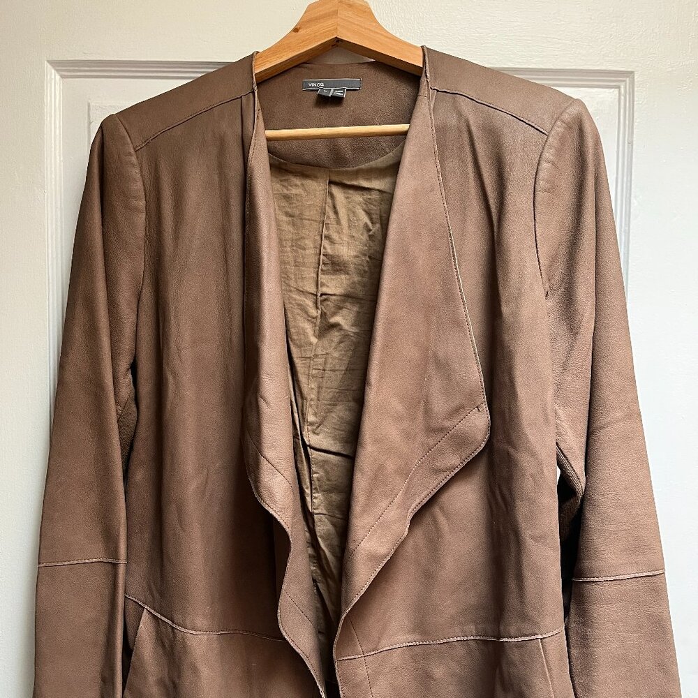 Vince Soft Leather Jacket